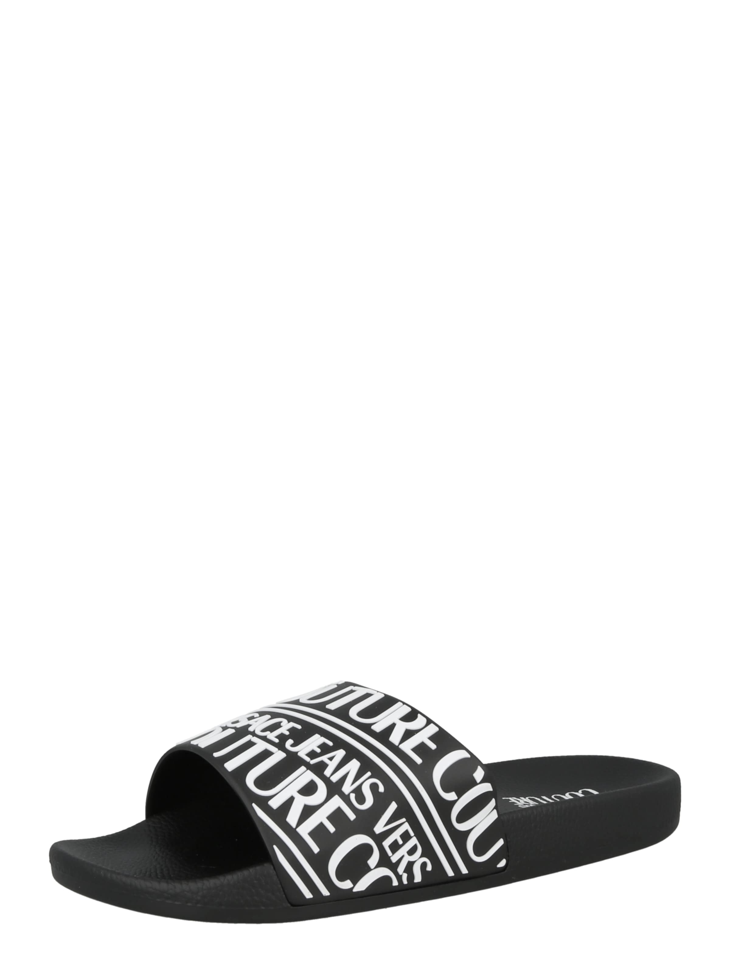 

Versace Jeans Couture Мюли 'FONDO SLIDE DIS. SQ1' в черном цвете