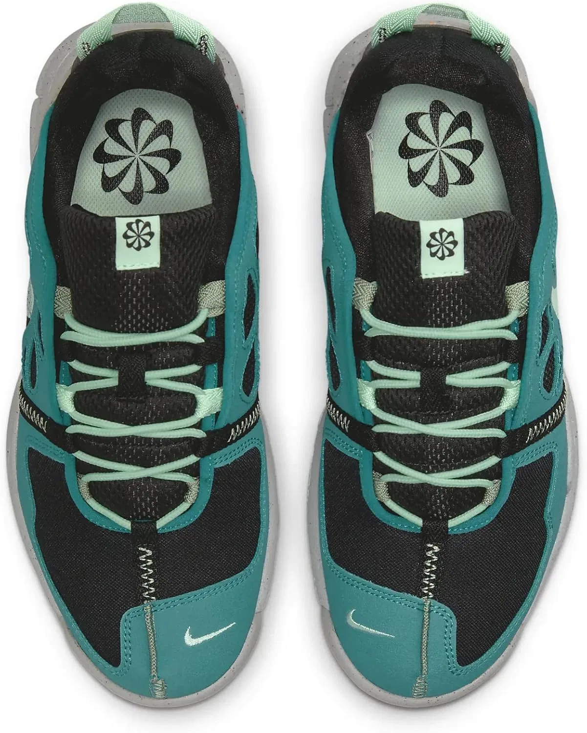 Мужские модные кроссовки Nike Free Terra Vista, Black Light Spruce Oil Green Mint Foam — фото 3