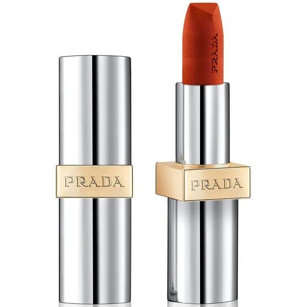 

Губная помада многоразового использования hyper matte rouge, 3,8 г Prada, цвет o77 - arancio