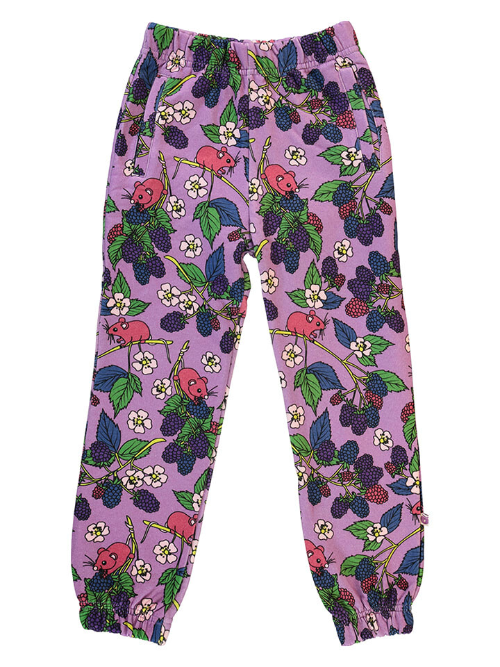 

Спортивные брюки Småfolk Brombeeren, цвет lila/bunt