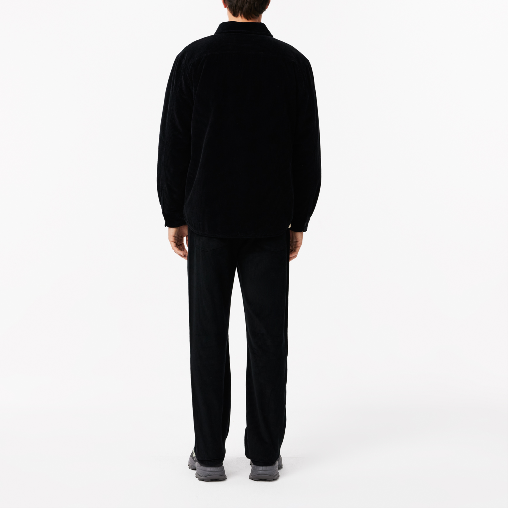 LACOSTE Повседневные брюки мужские Black — фото 4