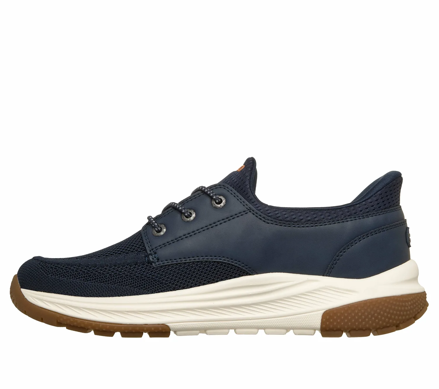 Слипоны, свободный крой: Meroe - Alden, свободный носок Skechers, NVY — фото 4