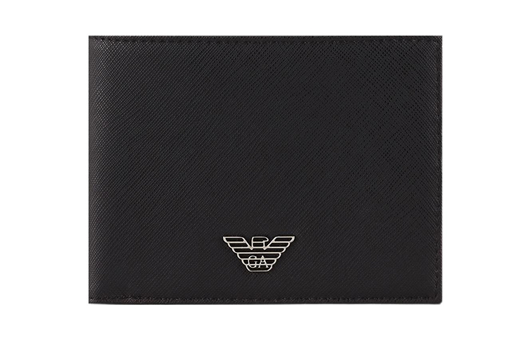 

EMPORIO ARMANI Кошелек из полиэстера, обычный, черный, мужской