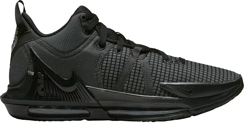 Кроссовки Nike LeBron Witness 7 Basketball, черный/черный