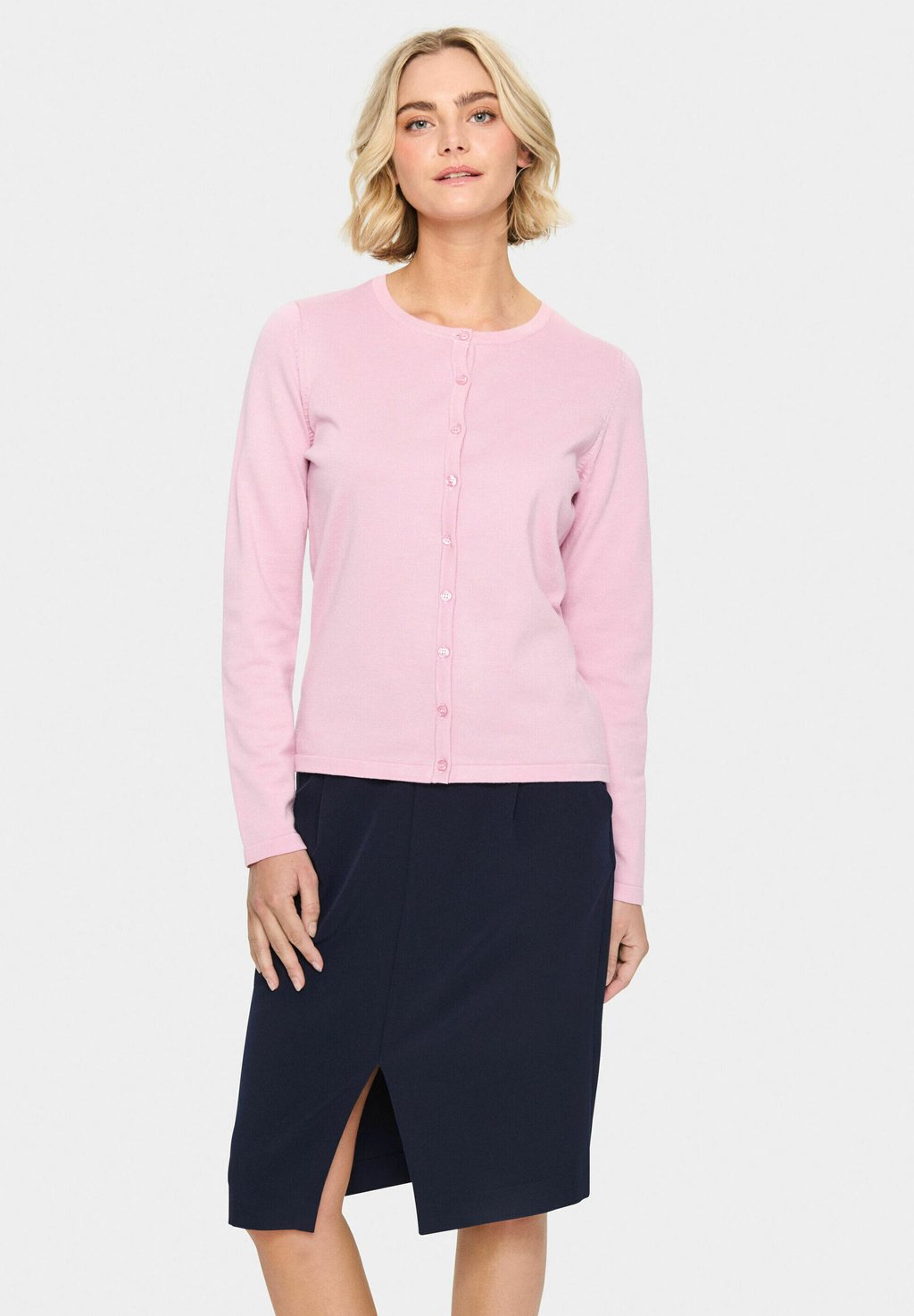 

Кардиган MILASZ R-NECK Saint Tropez, фуксия