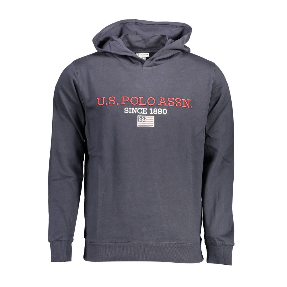 

Синий хлопковый мужской свитер U.S. Polo Assn.