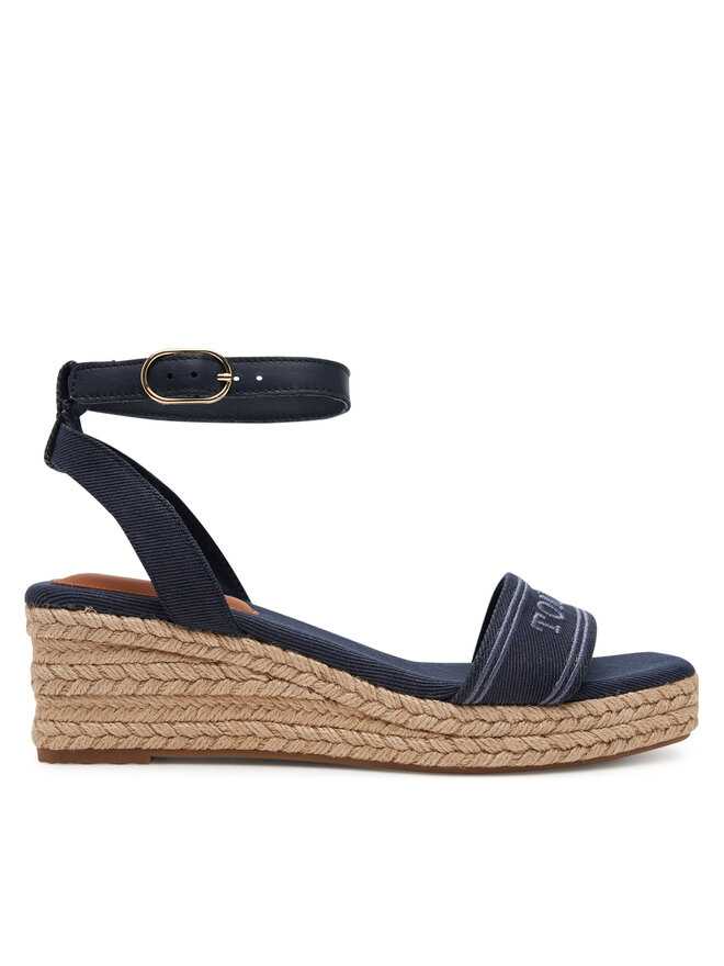 Эспадрильи Tommy Hilfiger Espad Mid Wedge FW0FW08805 Tommy Hilfiger, синий