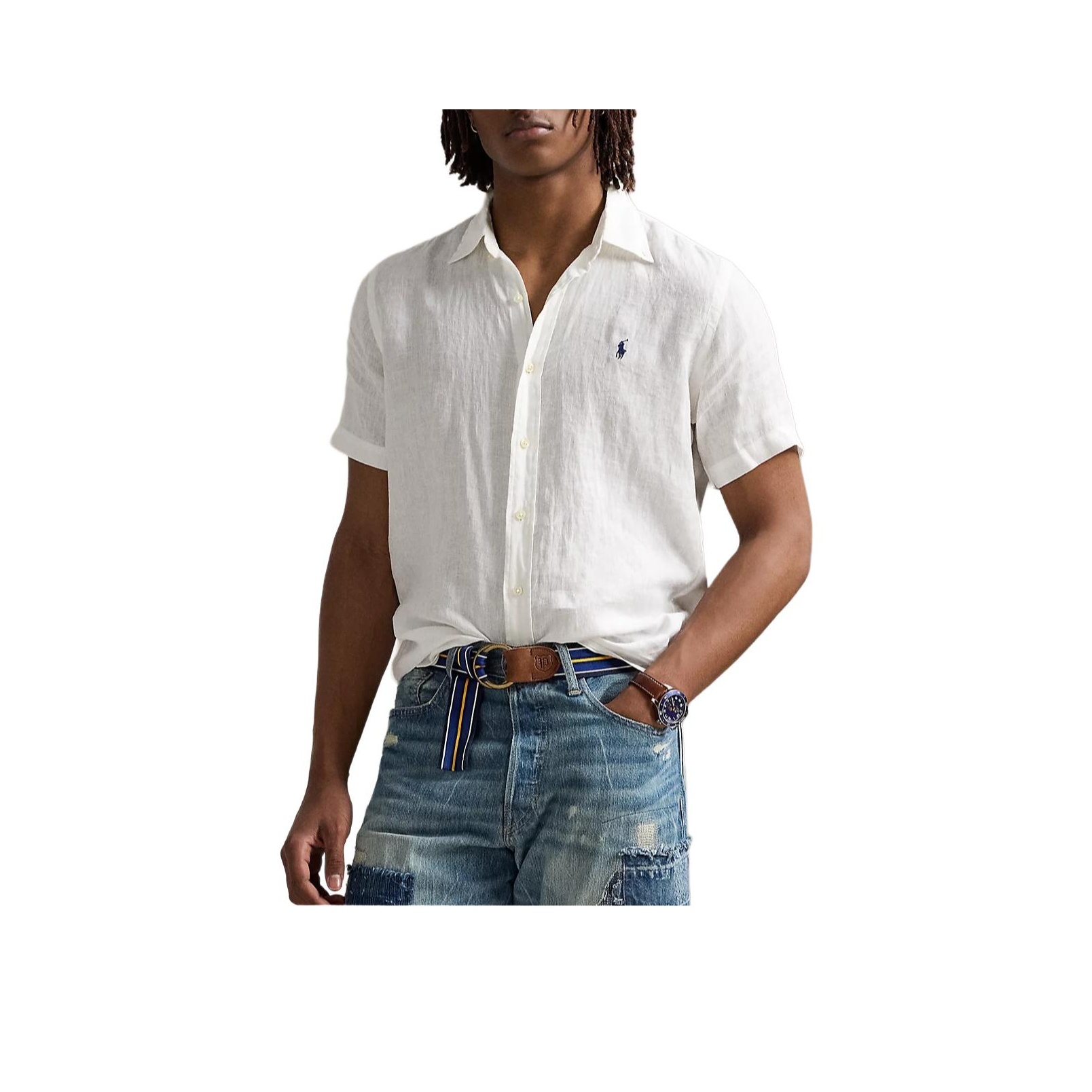 

Polo Ralph Lauren Рубашка SS25 мужская белая