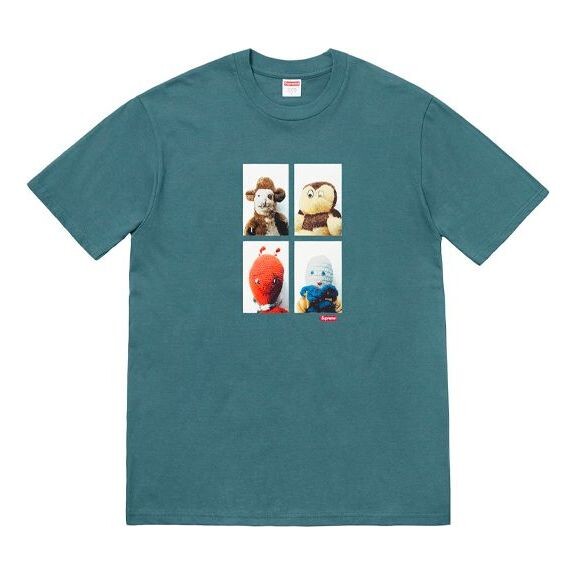 

Футболка fw18 mike kelley ahhyouth slate tee Supreme, синий