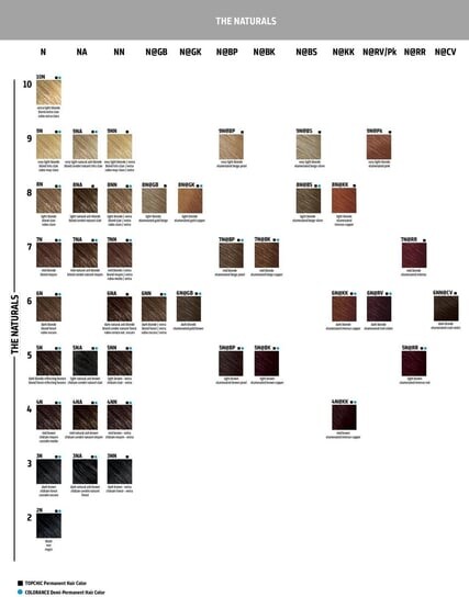 Краска для волос 60мл, Color TCC NTL VIOLET ASH TUBA 60ML GOLDWELL Topchic — фото 3