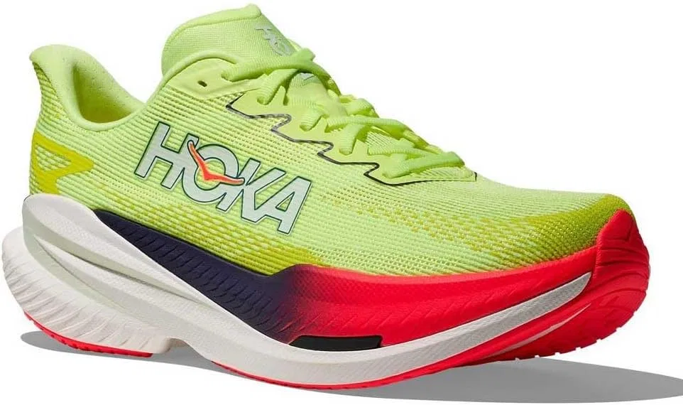 Мужские кроссовки Hoka M Mach X 3, Neon Yuzu Squid Ink — фото 2