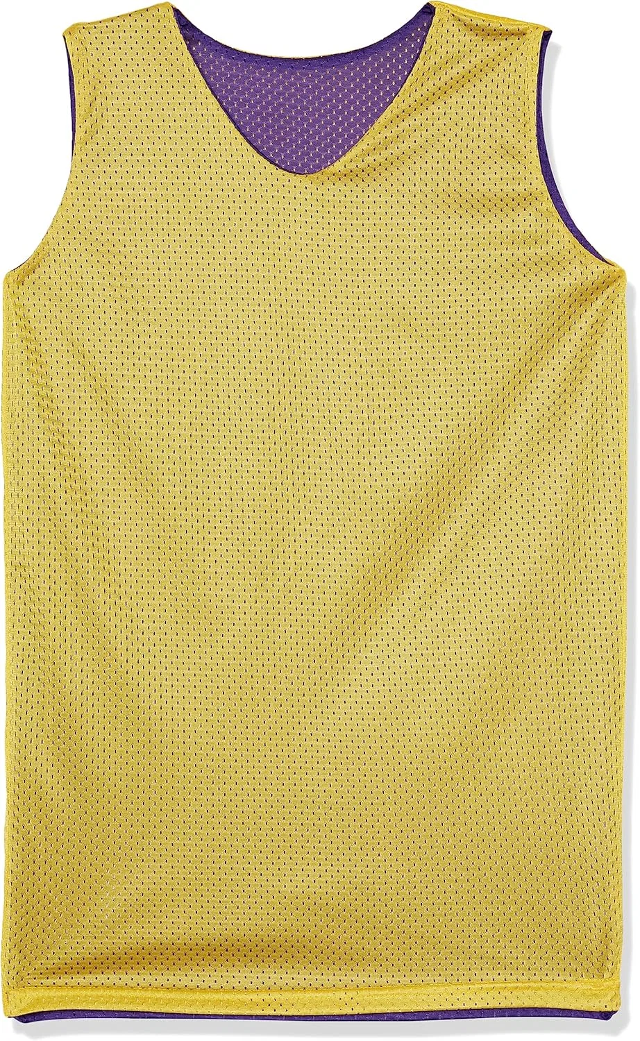Двусторонняя майка Alleson Athletic для детей, фиолетовый/золотой — фото 3