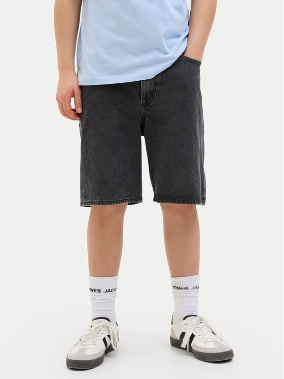 

Свободные джинсовые шорты Tony 12269817 Jack&Jones Junior, черный