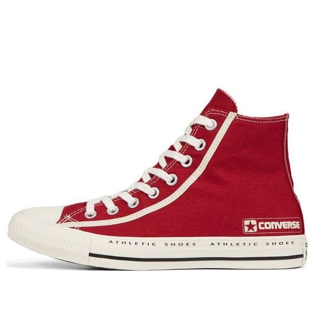 

Кеды Converse Chuck Taylor All Star Bold Branding High Top 'Red White', красный