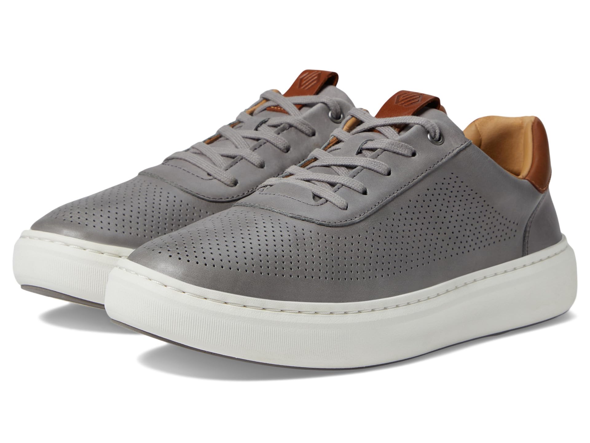 

Кроссовки Johnston & Murphy Anders Perfed U-Throat, Gray Full Grain