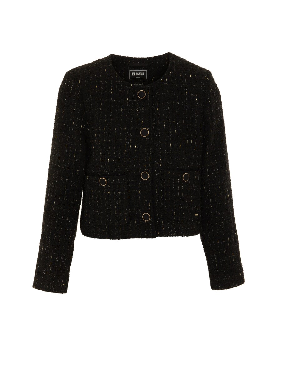 

Всесезонная куртка BIG STAR Between-Season Jacket FELICI, пятнистый черный