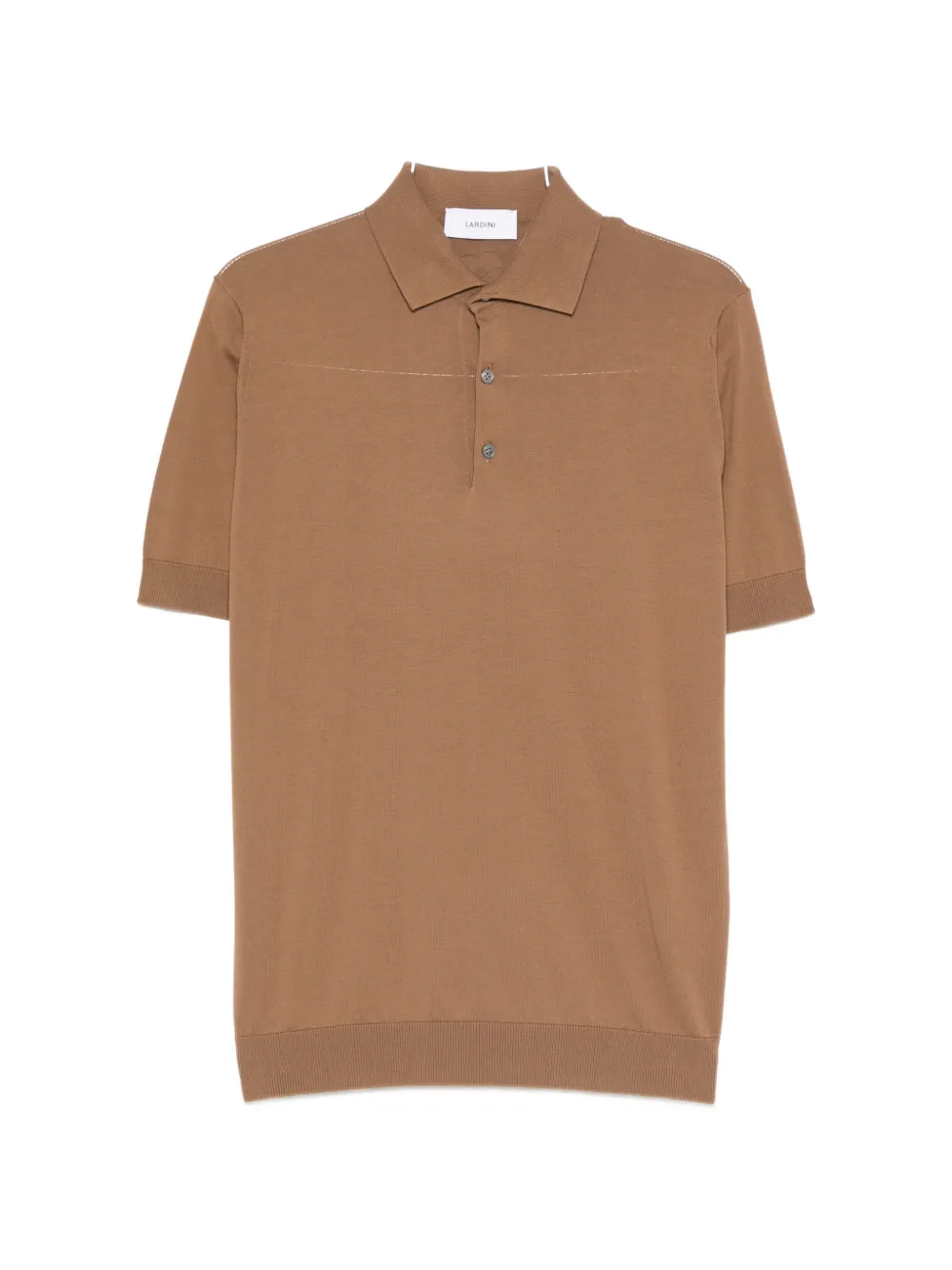 

Вязаное поло Lardini, коричневый