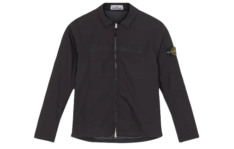 

Куртка Stone Island на молнии, черный