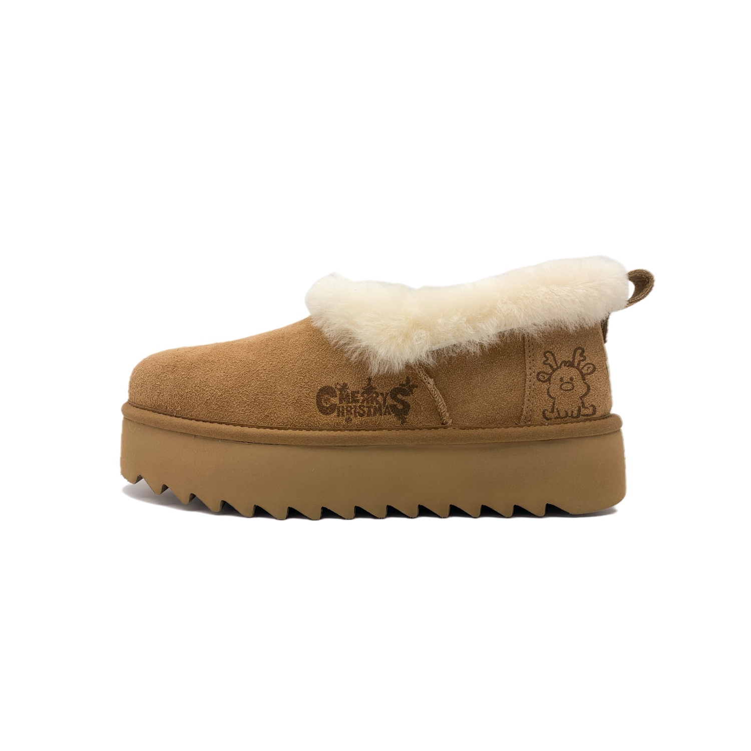 UGG Женские зимние ботинки до щиколотки каштаново-коричневые, цвет Chestnut Brown (,)