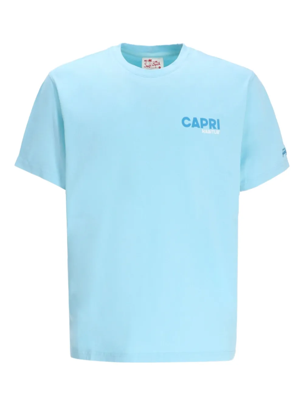 

Футболка с графичным принтом Mc2 Saint Barth, синий