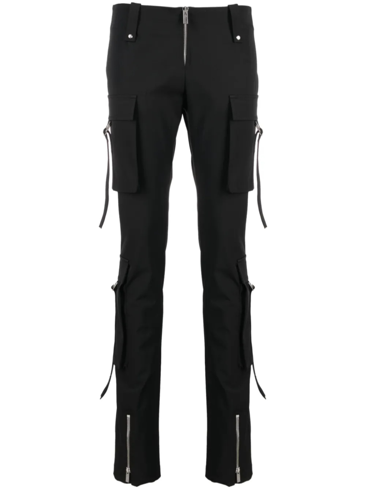 

Blumarine брюки скинни с заниженной талией, черный