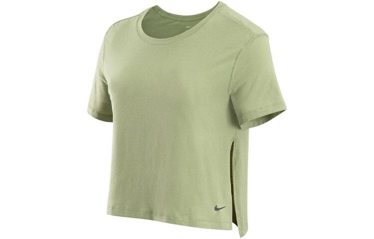 

Женский топ Yoga Dri-FIT Оливково-зеленый Nike
