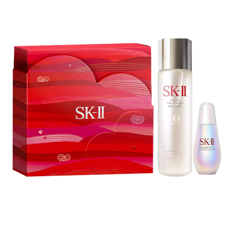 

Набор для ухода за кожей SK II Serum Luminous Bulb Box для подтяжки, увлажнения и питания 75мл+50мл/230мл+30мл SK-II, two-piece set: miracle water serums 230ml+photon light bulb whitening serums 30ml