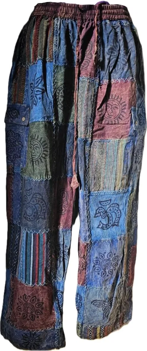 Активные брюки из хлопка, Karma Handicrafts, набор 1 шт., Blue — фото 2