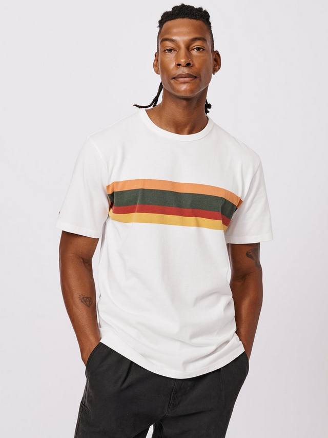 

Футболка Santon Relaxed Aubin, White/Multi