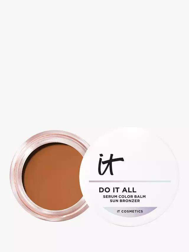 Сыворотка It Cosmetics — Бальзам для лица Do It All Serum Colour Balm Sun Cream Blush & Bronzer, оттенок Sun Bronze