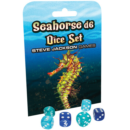 

Игровые кубики Seahorse: D6 Dice Set