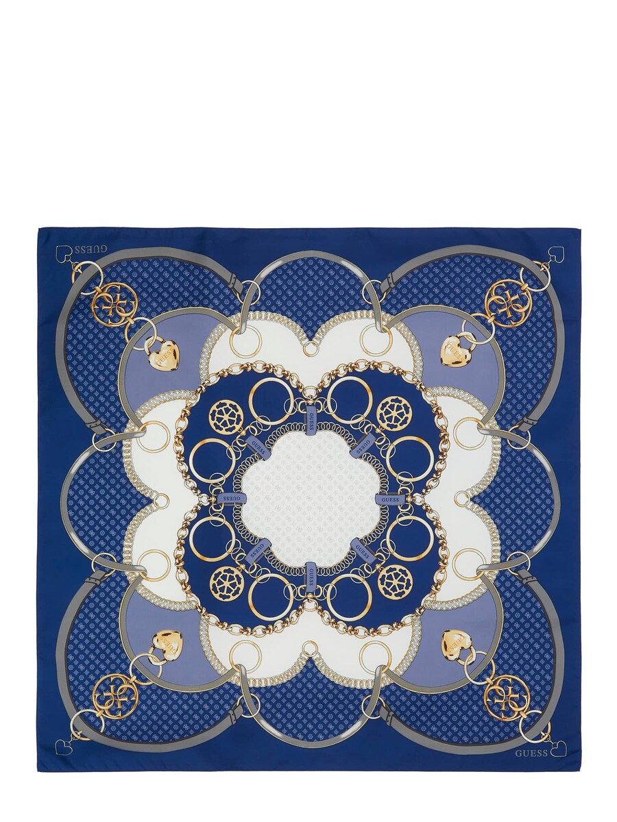 

Платок GUESS, цвет Sapphire/Dusty blue
