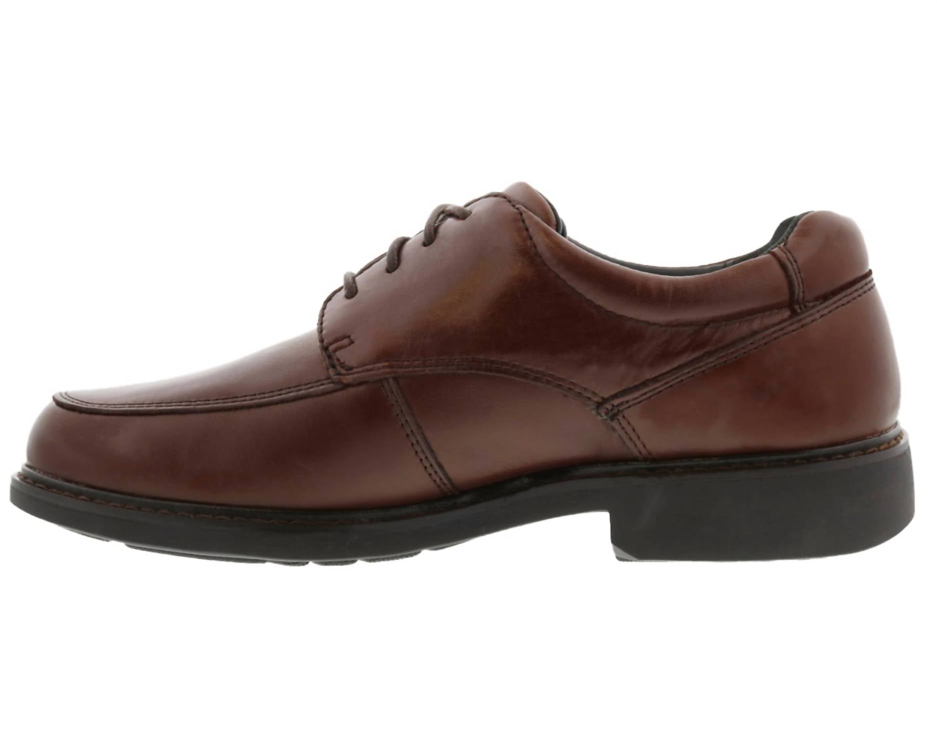 Мужские парковые туфли из коричневой кожи Drew Shoes — фото 3