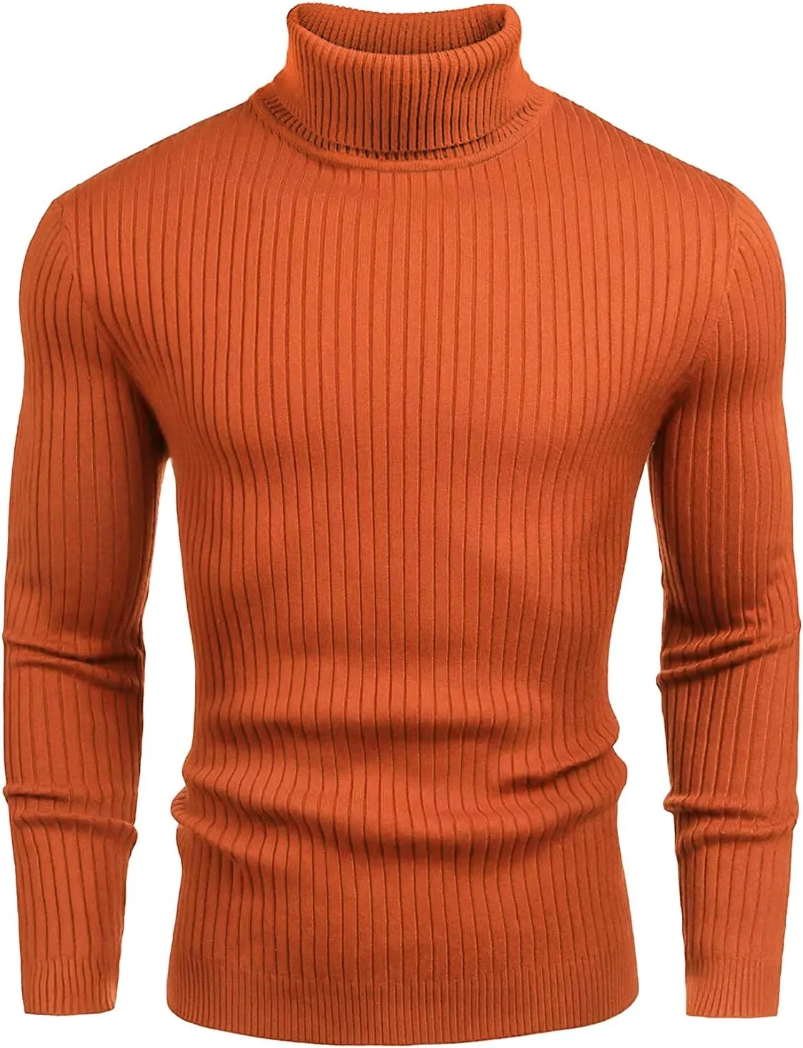 

Мужской водолазный свитер Amussiar Slim Fit из хлопка
