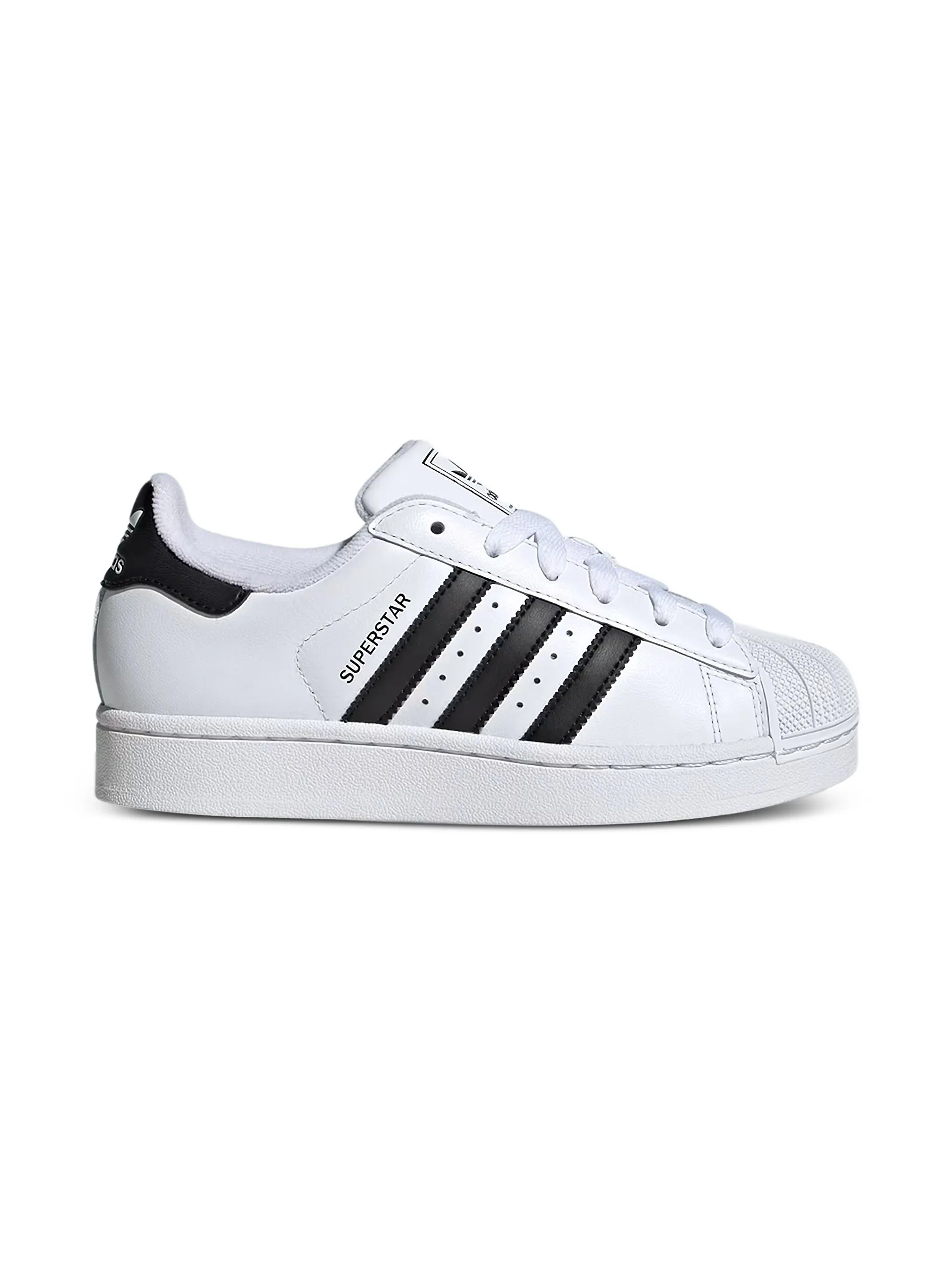 Кроссовки Superstar II White/Black Adidas Kids, белый — фото 2