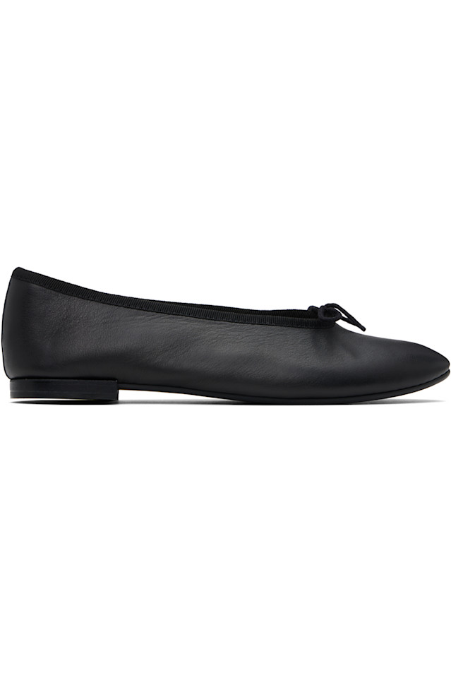 Балетки Lilouh с закругленным носком Repetto, черный