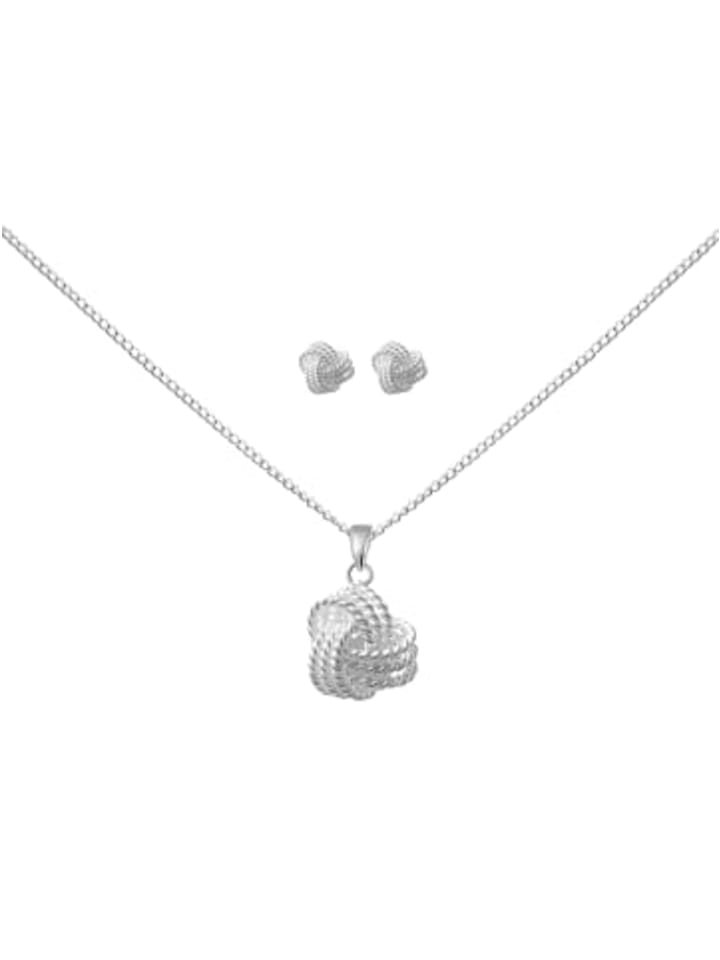 

Alexander York Набор украшений «Счастливый узел» из серебра 925 пробы, 4 предмета из серебра