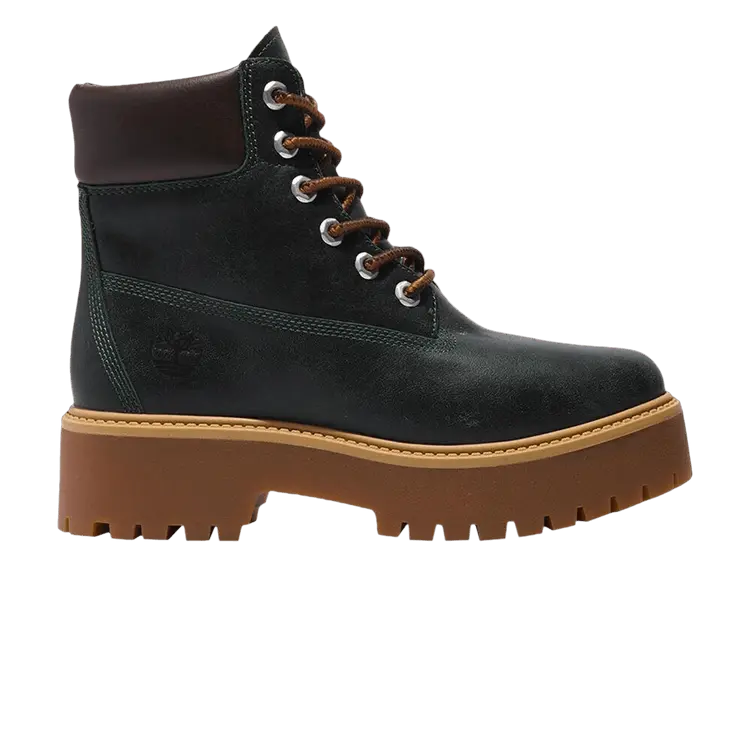 Ботинки Timberland Wmns Stone Street 6 Inch Premium Waterproof Platform Boot, Green