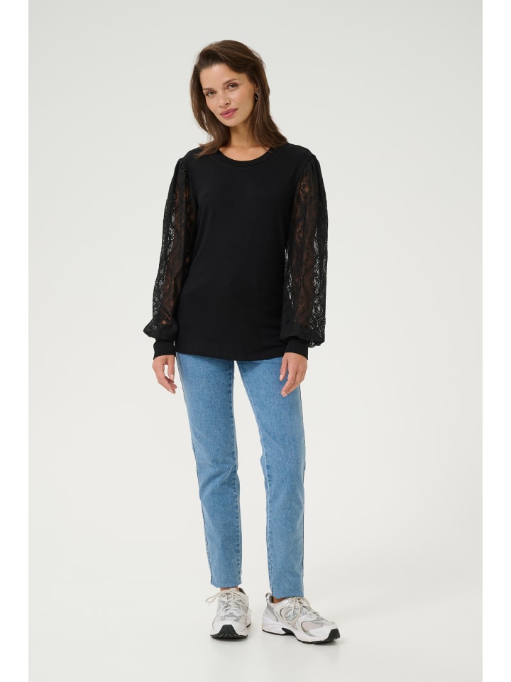 

Блузка Kaffe, глубокий черный