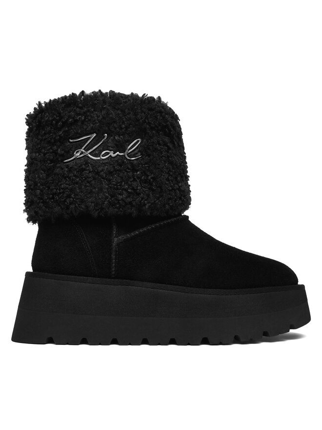 Зимние сапоги KL48653 Karl Lagerfeld, черный
