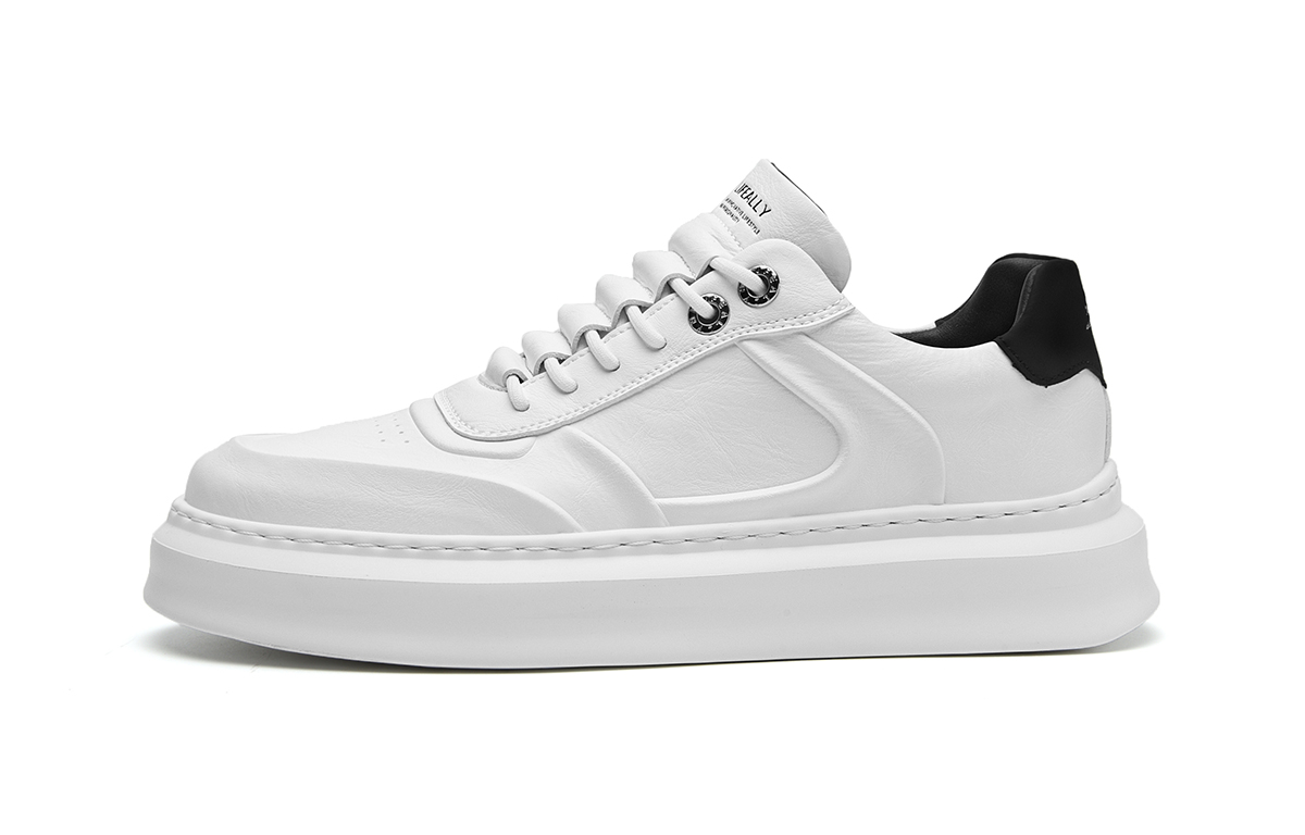 

Кроссовки Low-Top Skateboard Shoes Men's HLA, белый/черный