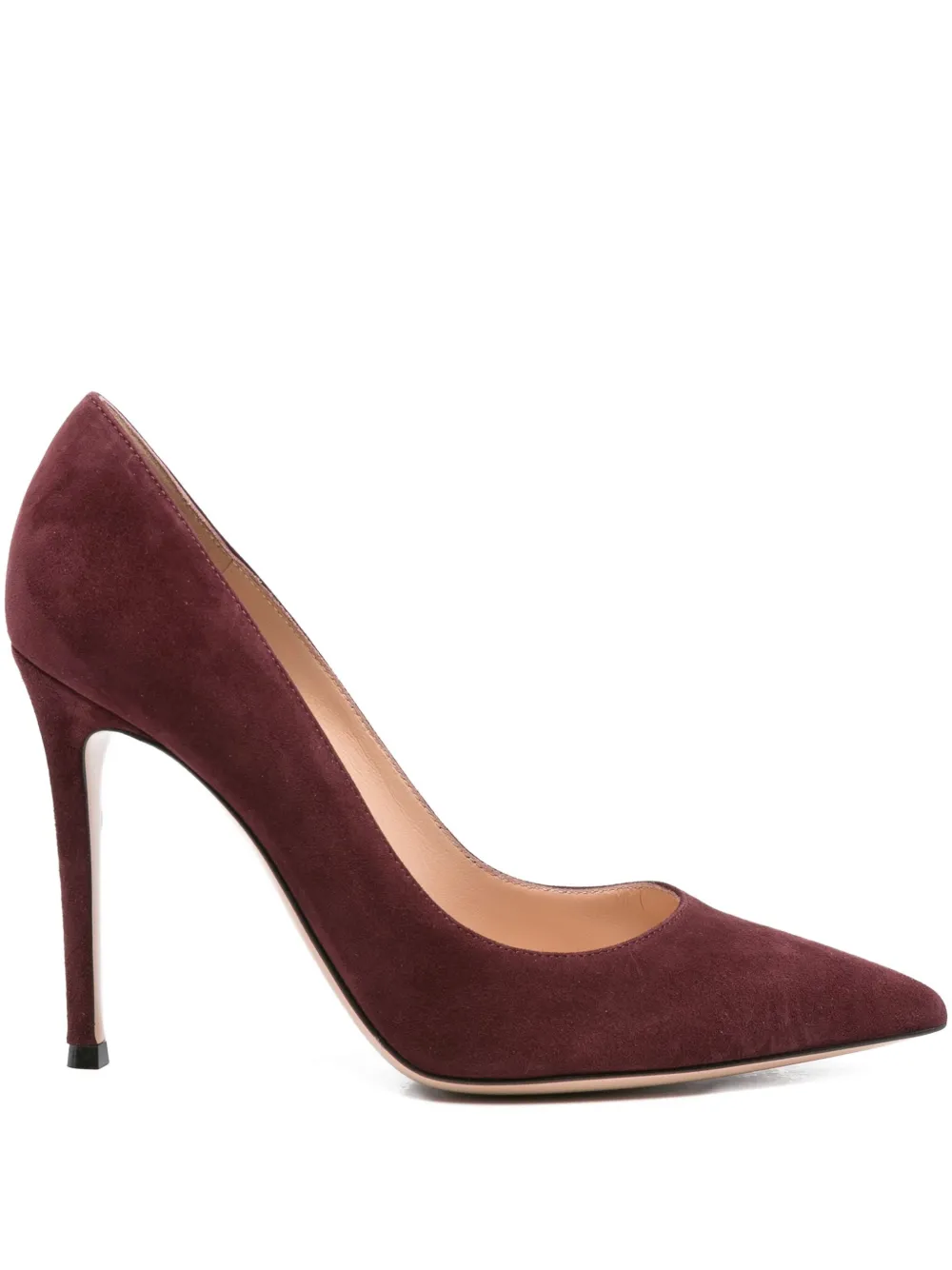 Туфли с заостренным носком Gianvito Rossi, коричневый