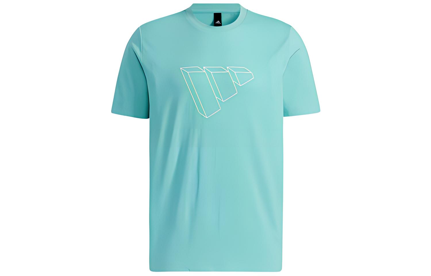 

Футболка мужская лаймово-зеленая Adidas