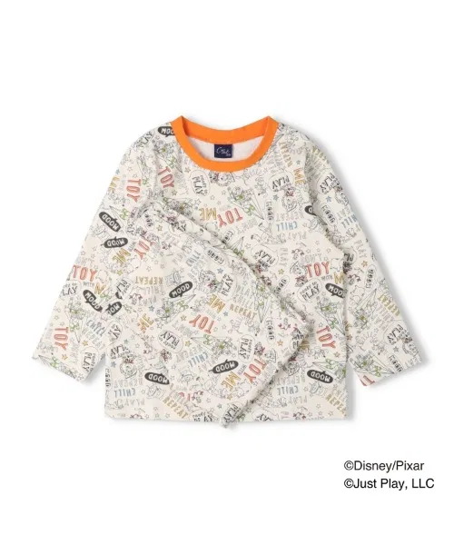 Пижама с длинным рукавом Disney Toy Story, хлопок, офф-белый — фото 2