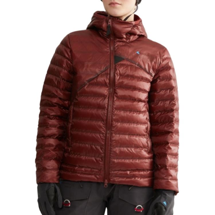 

Куртка с капюшоном Lopt Klattermusen, madder красный