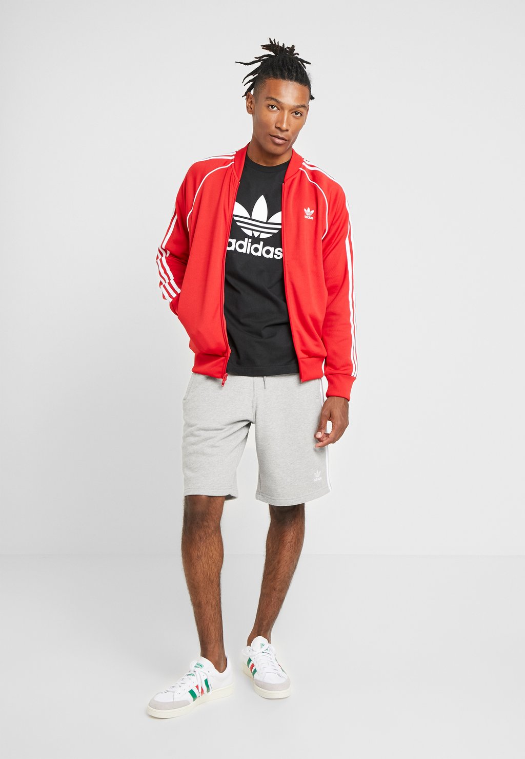 

Футболка с принтом TREFOIL UNISEX Adidas Originals, черный