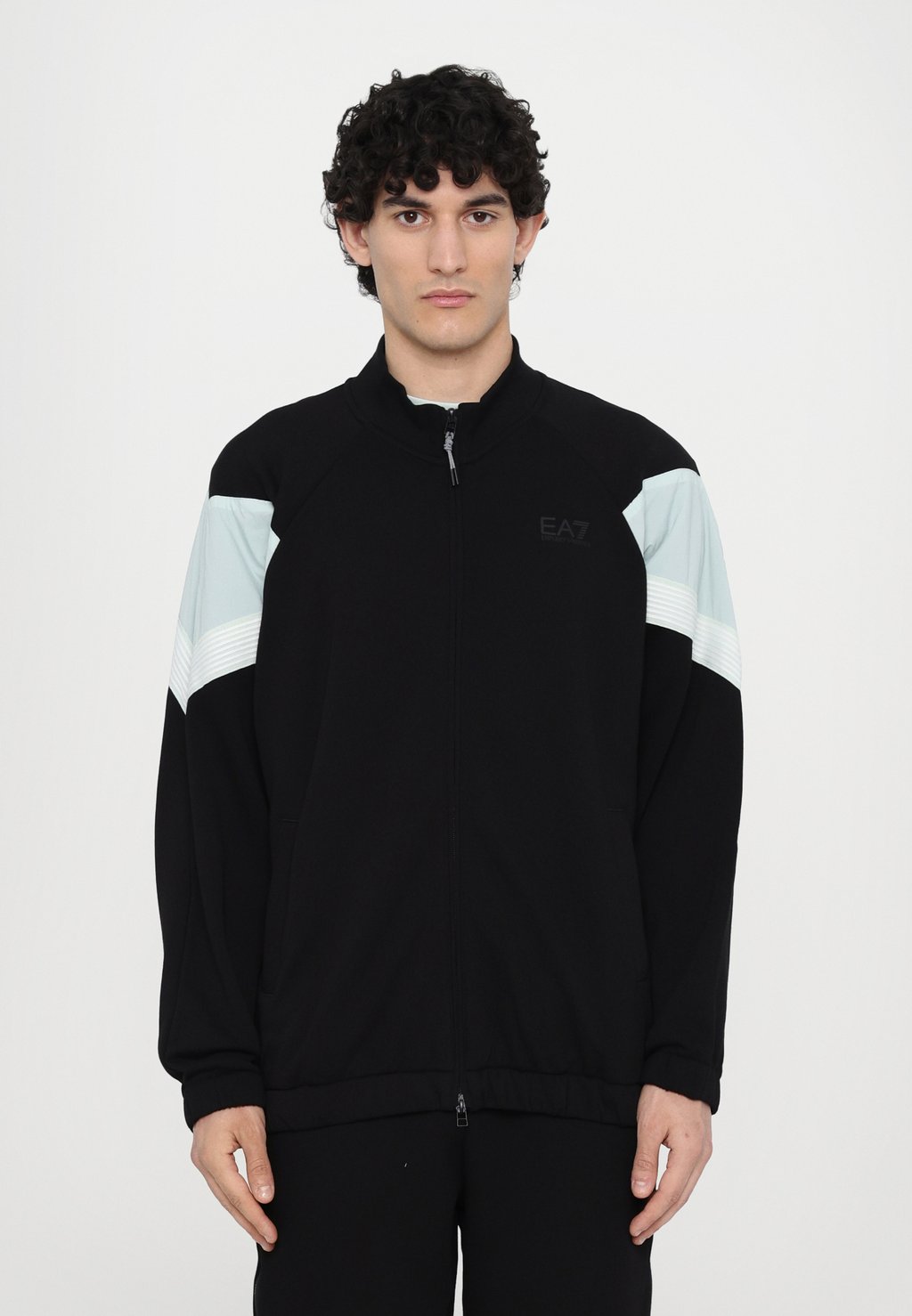 

Толстовка на молнии EA7 Emporio Armani, черный