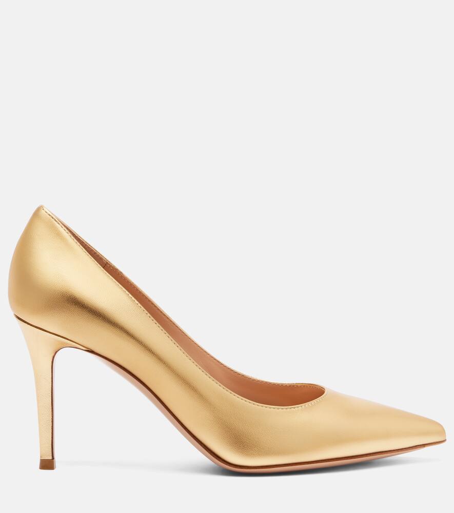 Туфли-лодочки Gianvito 85 из кожи Gianvito Rossi, Mekong — фото 4