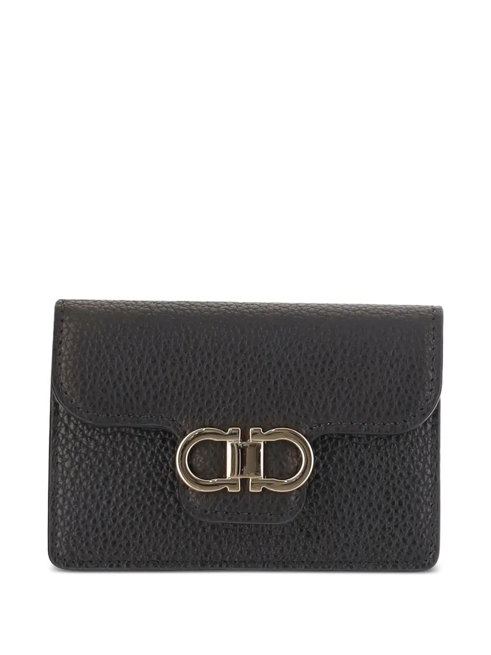 

Кошелек с пряжкой Gancini Ferragamo, черный