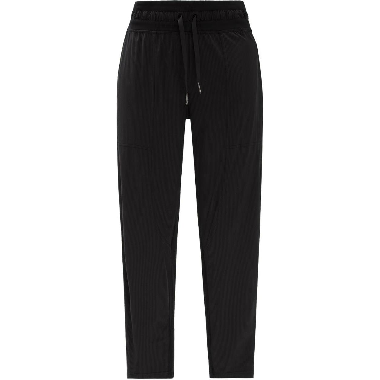 

Танцевальные трикотажные спортивные штаны Women's Lululemon, черный